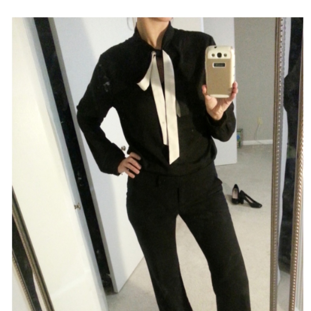 Bow Neck Blouse